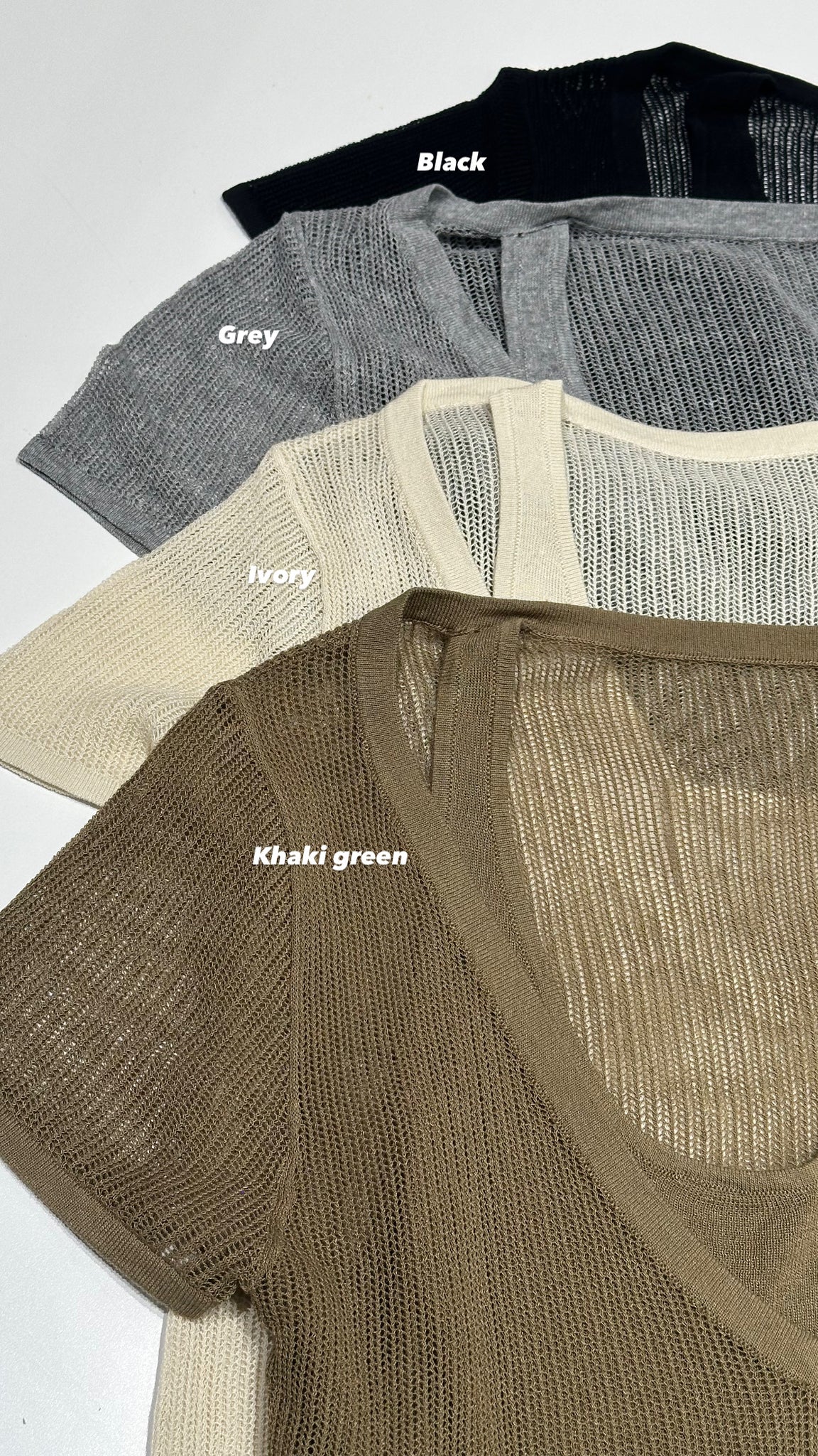 2 in 1 Summer Knit Top  (28-30May 超抵價$328, 之後批發價$368)