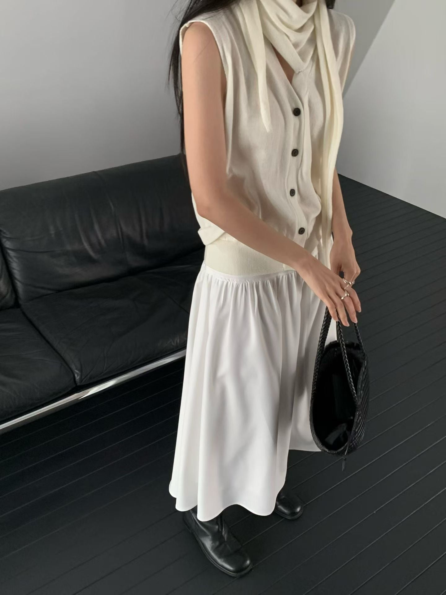 Button Knit Vest