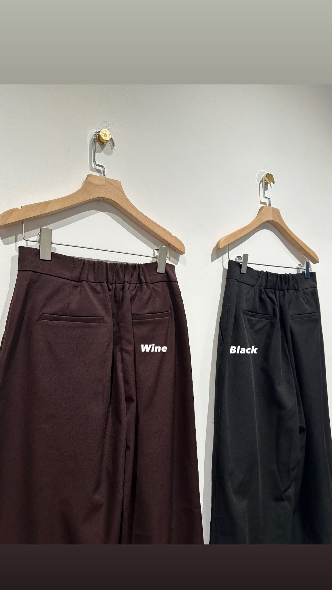 New Season Fold Pants  (8-10Oct超抵價$468, 之後批發價$498)