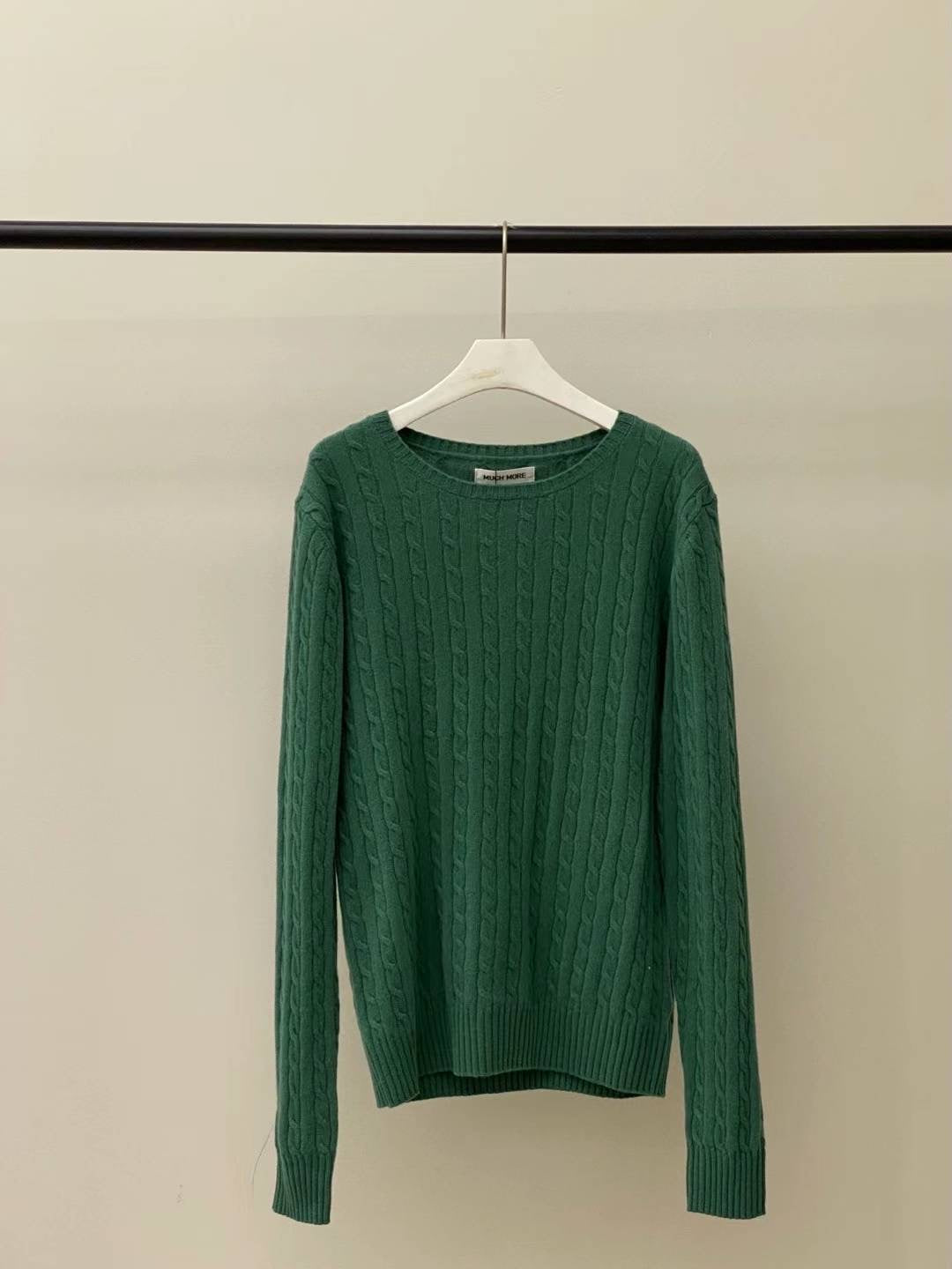 Soft Colour Cable Knit Top