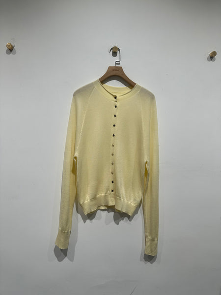 Full Silver Button Cardigan