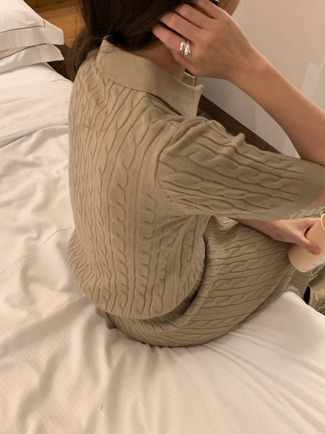 Must Buy Cable Knit Set