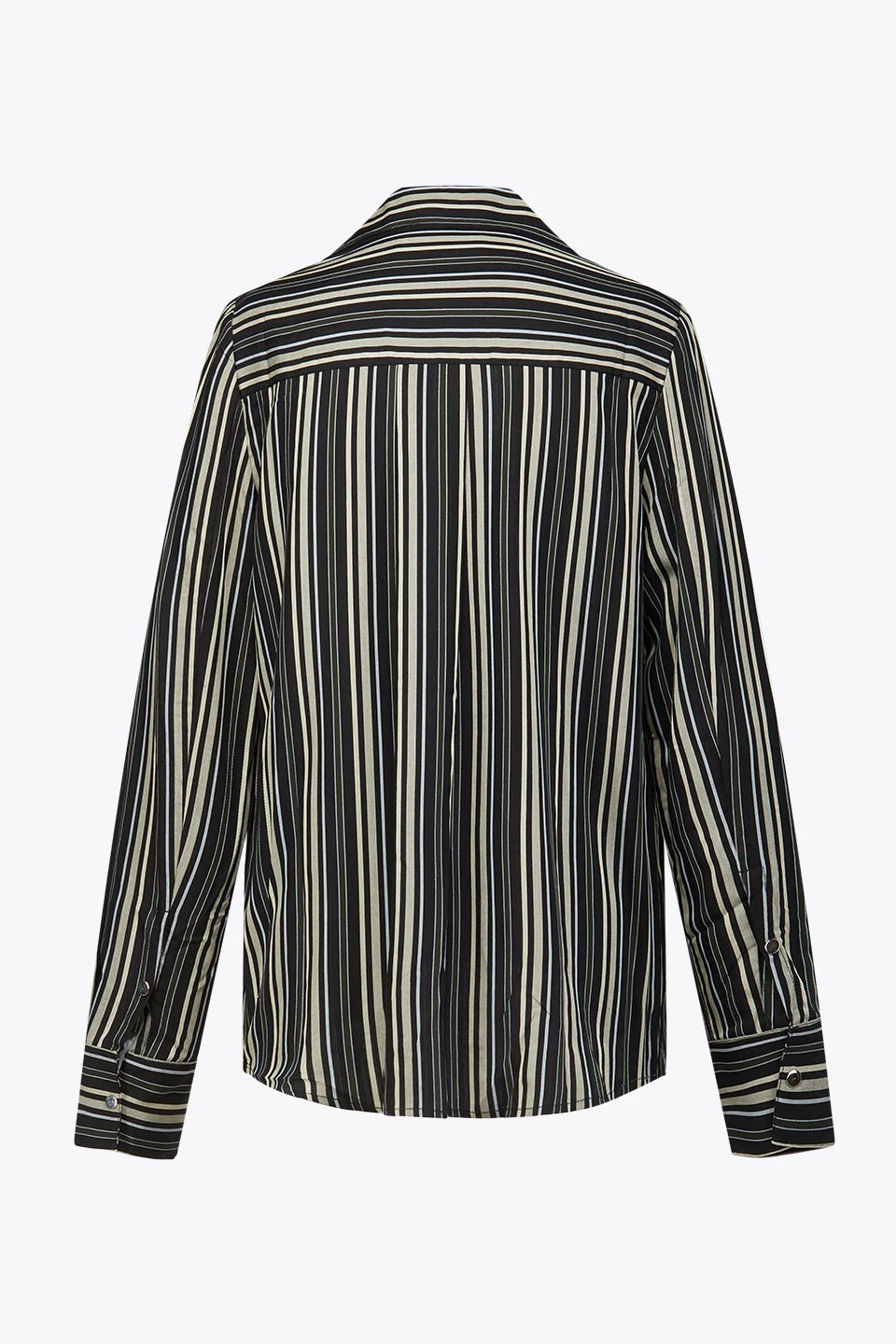 Layers Elegance Shirt On Shirt Stripe