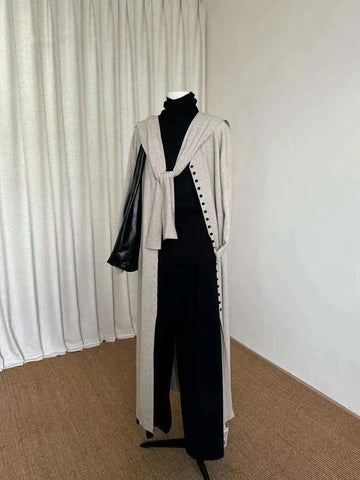 Button Wool One-piece