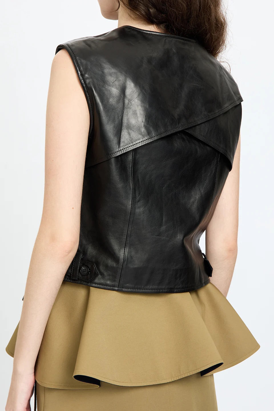 Tailored Leather Vest