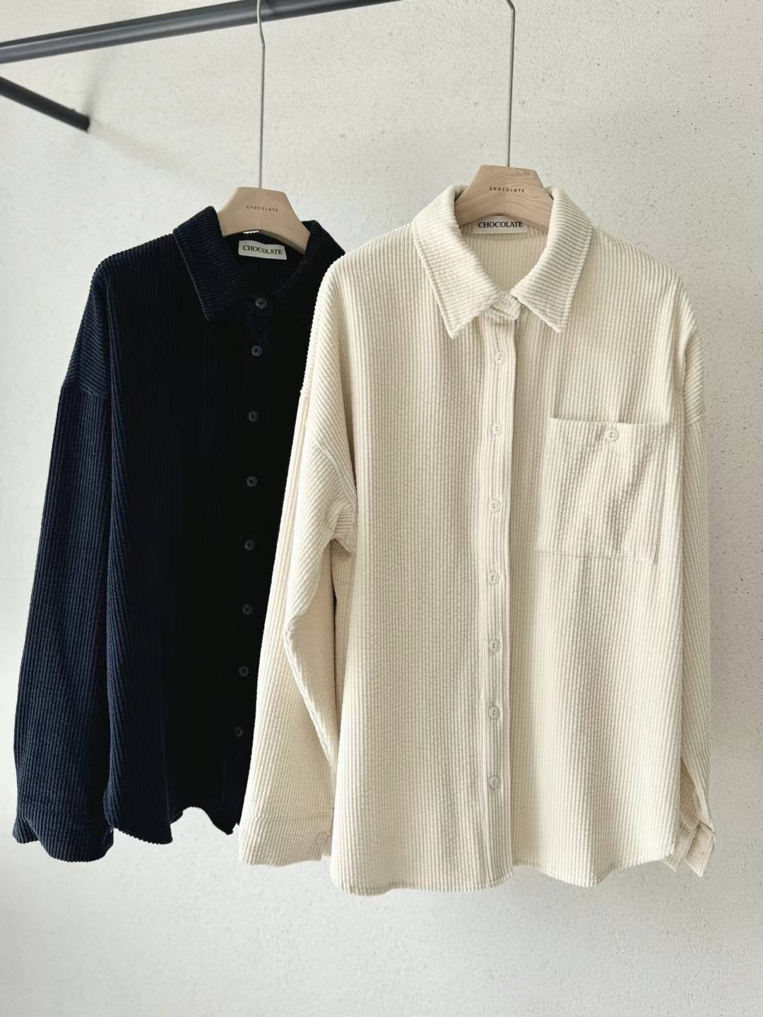 Corduroy Oversize Shirt