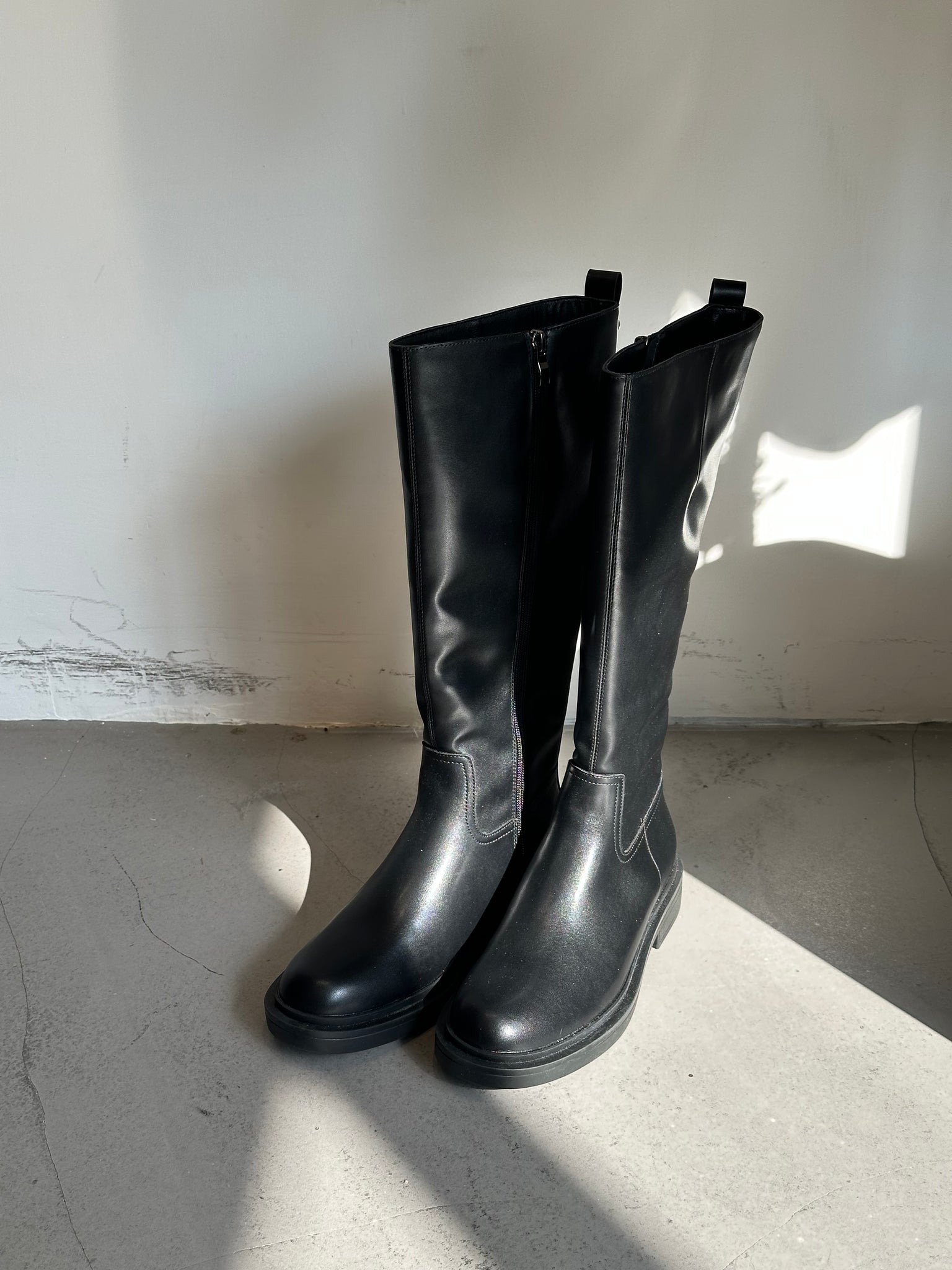 Comfy Daily Leather Long Boots (14-16Jan $568, 之後批發價$698）