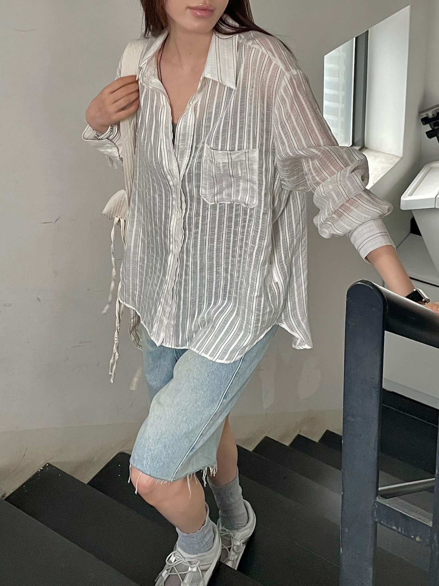 Summer Stripe Shirt (18-20Jul 超抵價$398, 之後批發價$448)