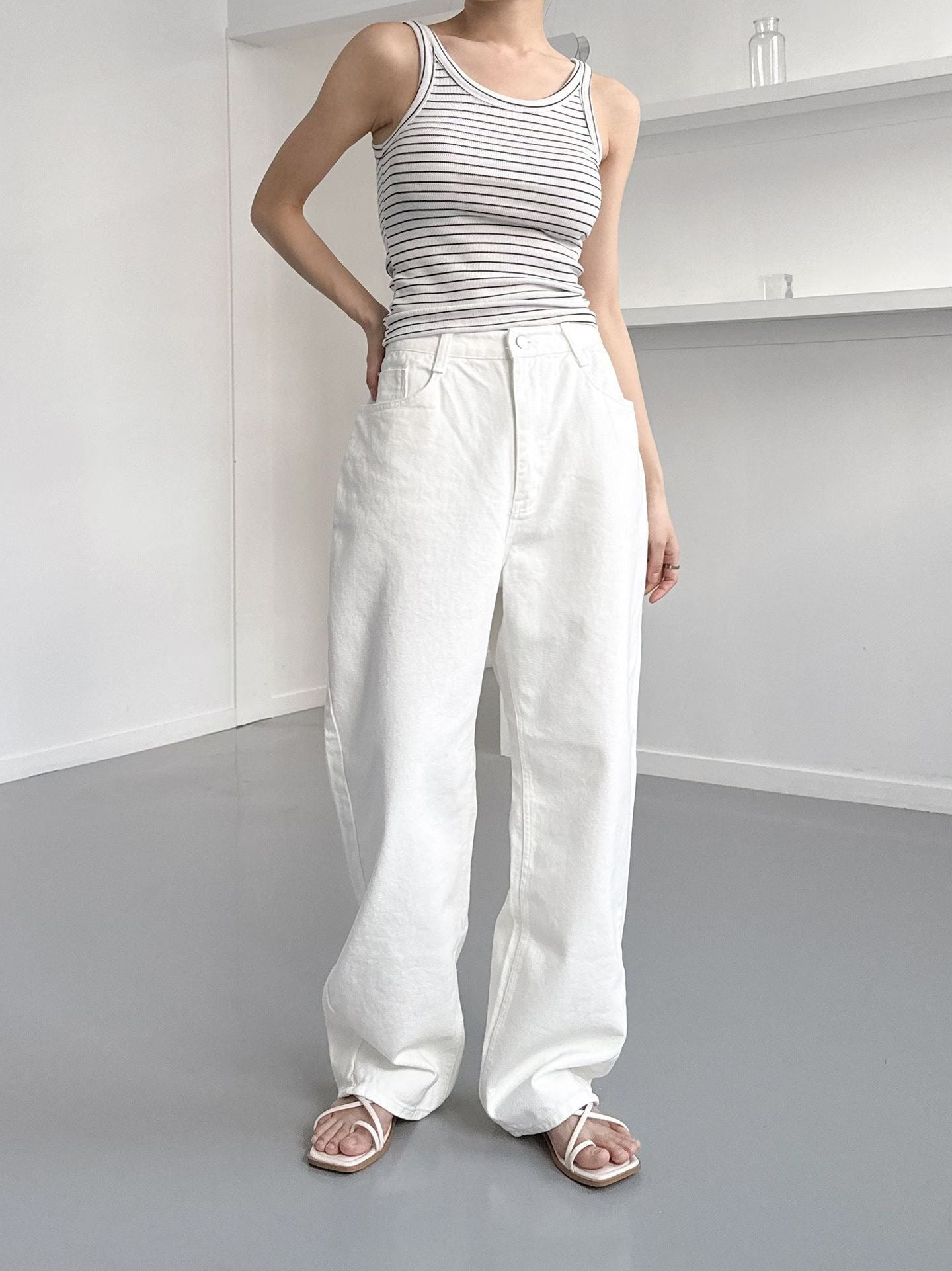 Summer White Jeans