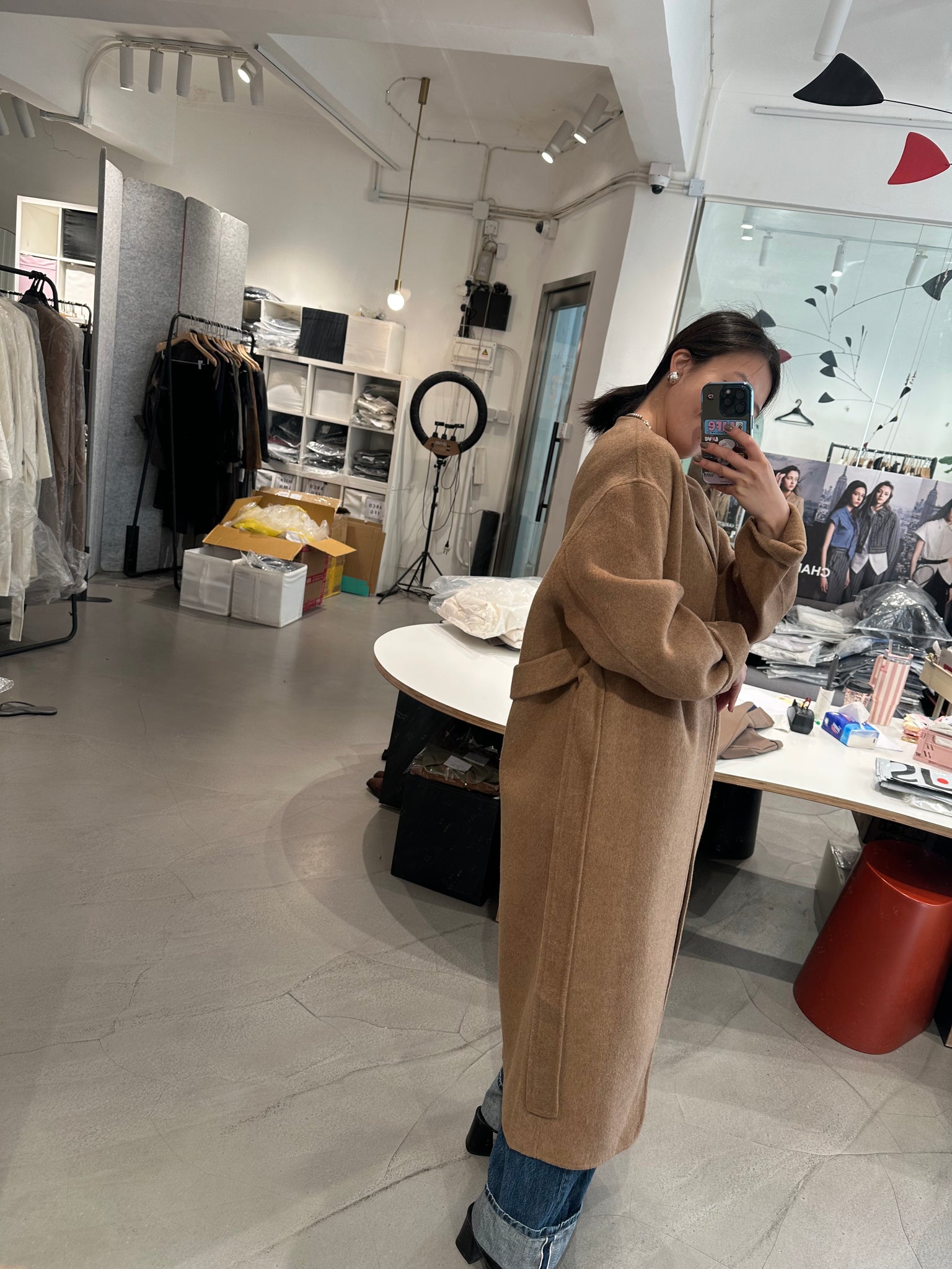 Timeless Handmade Wool Coat