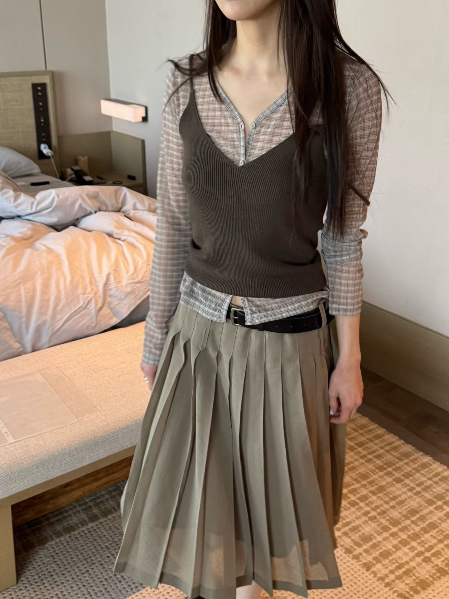 Premium Cooling Pleated Skirt  (28-30May 超抵價$798, 之後批發價$898)