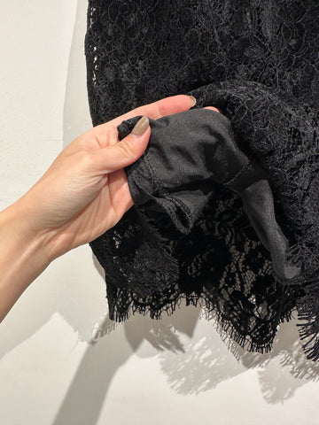 Lace Suede Mini Skirt (15-18Jan $298, 之後批發價$348）