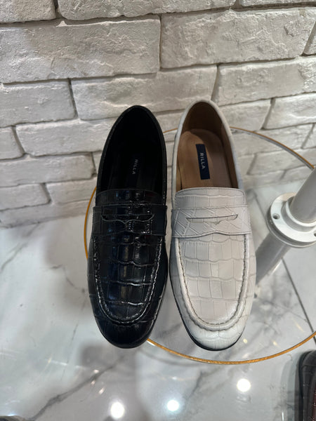 Calf Leather Embossed Loafer (20-22Mar $498, 之後批發價$528）