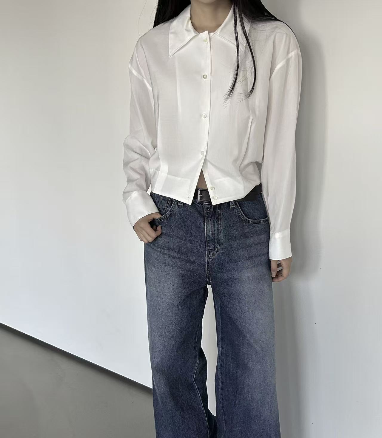 cropped shirt  (22-24Sep $468, 之後批發價$498）
