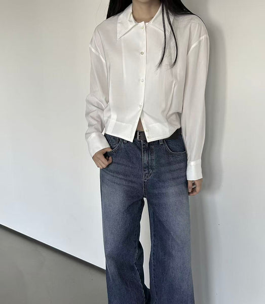 cropped shirt  (22-24Sep $468, 之後批發價$498）