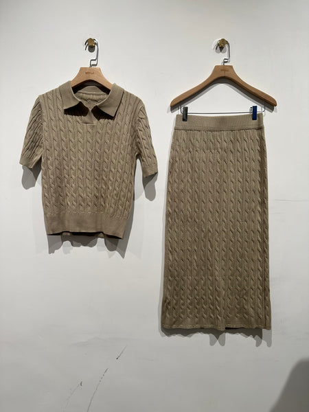 Must Buy Cable Knit Set (5-8Nov $368, 之後批發價$468）