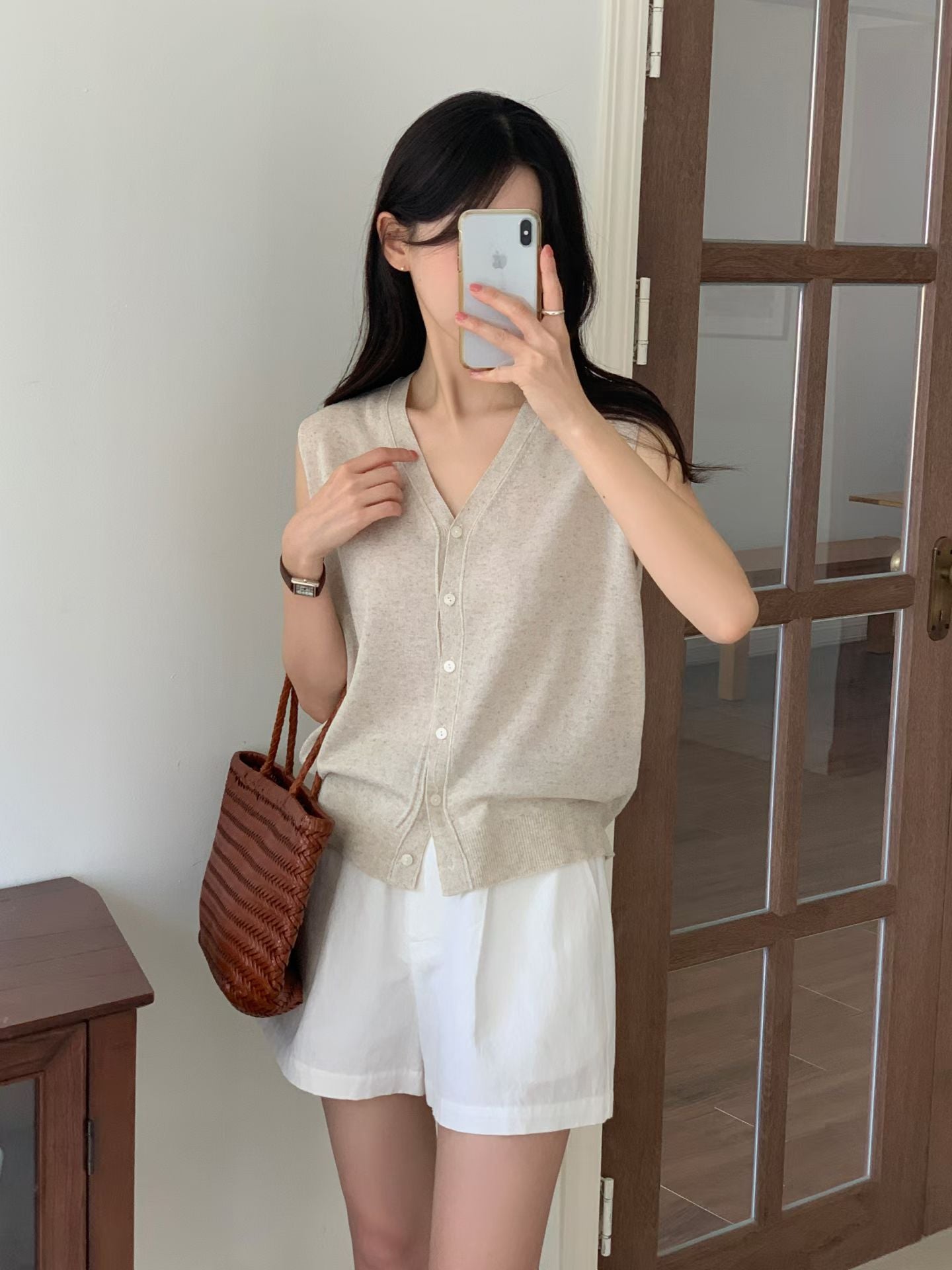 Button Knit Vest (18-20Jun 超抵價$248, 之後批發價$268)