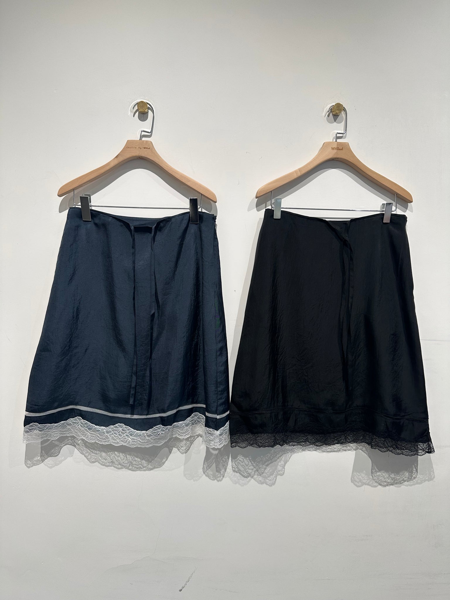 Satin Short Skirt