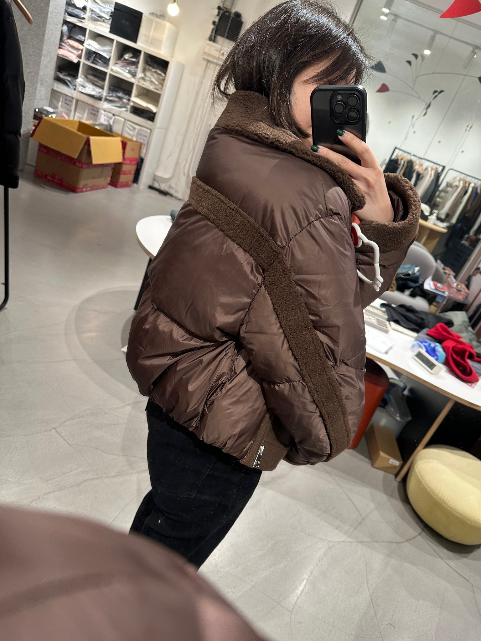 Biker Down Jacket