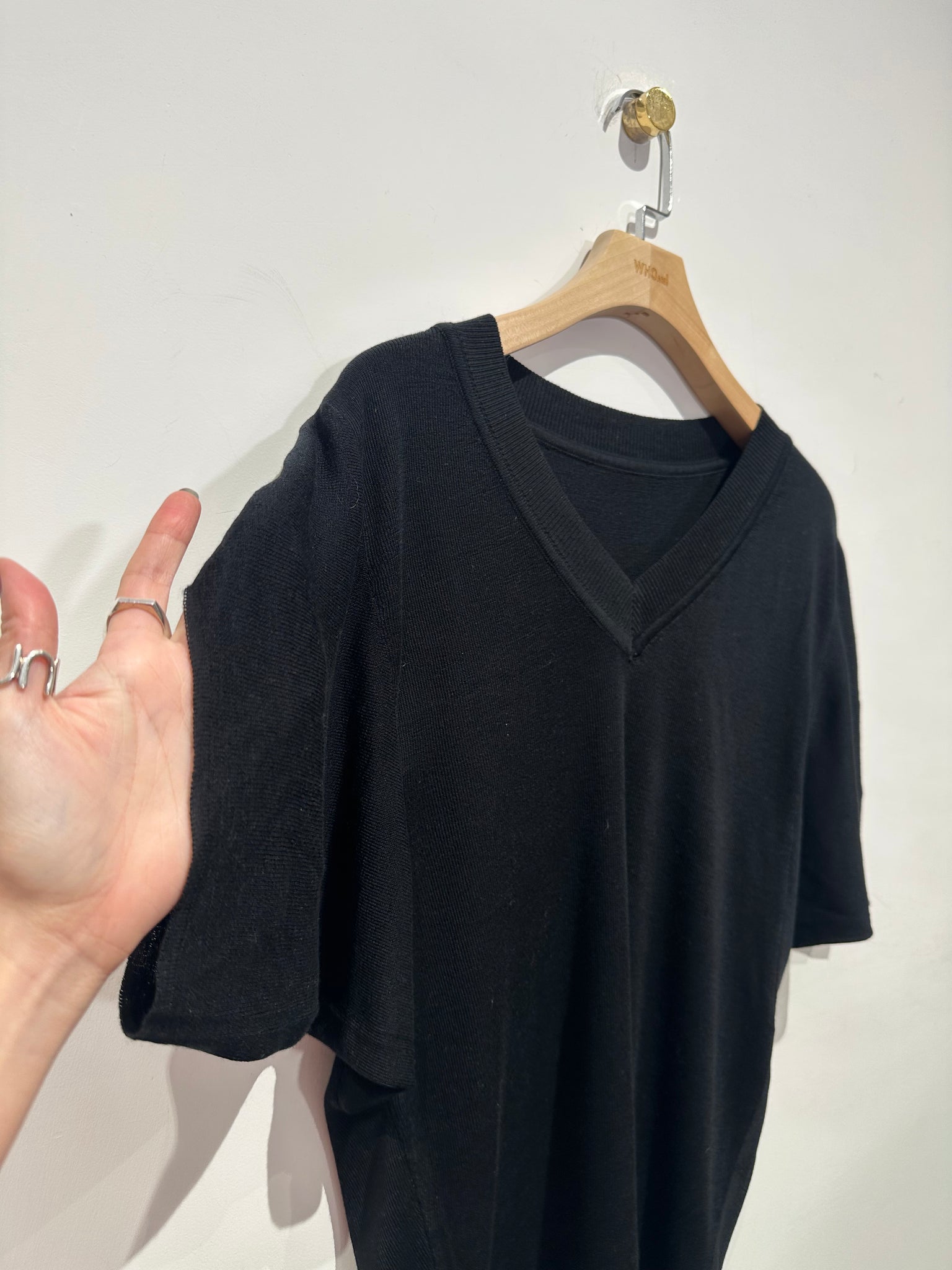 Nice V Neck Knit Top