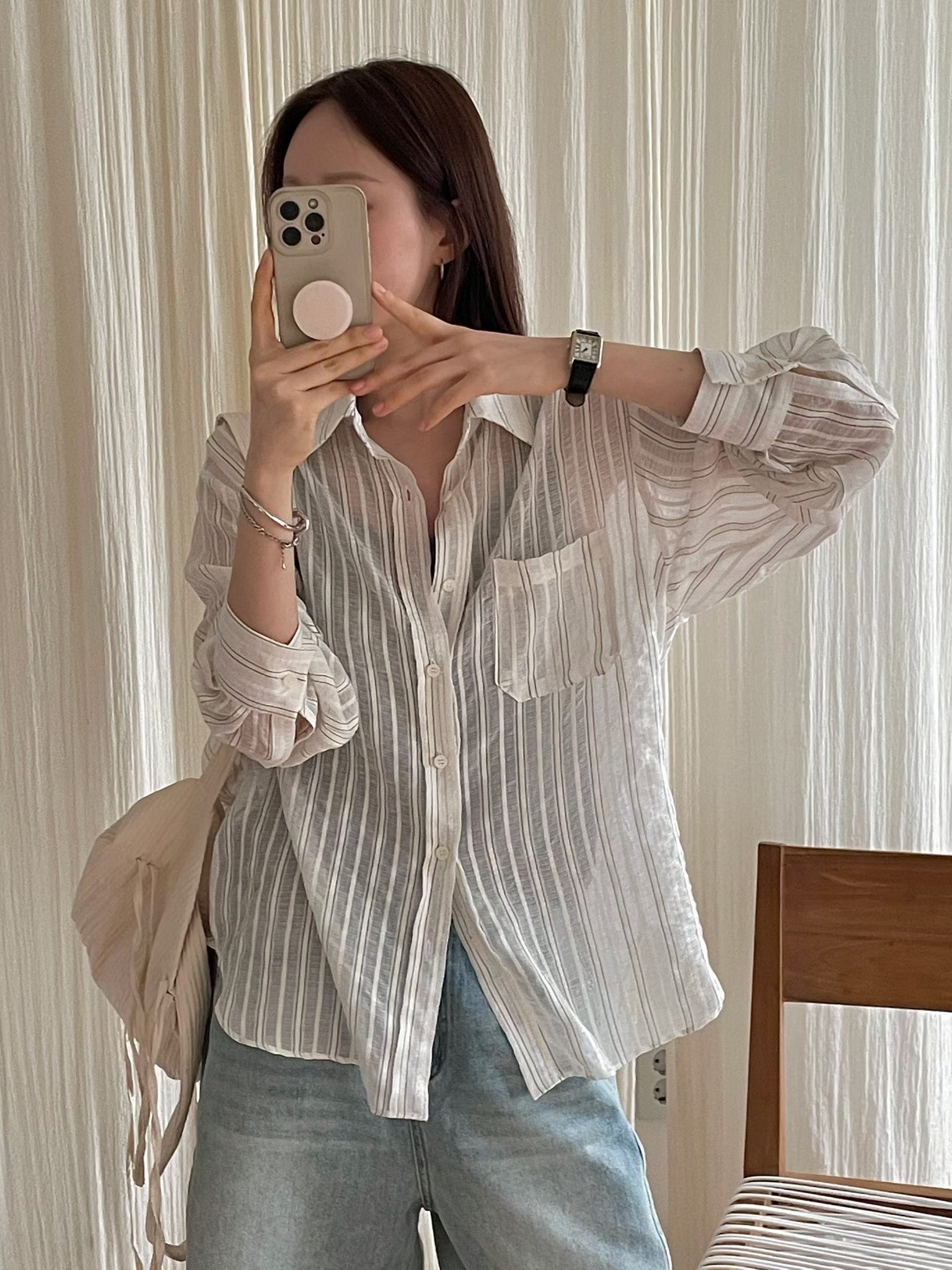 Summer Stripe Shirt (18-20Jul 超抵價$398, 之後批發價$448)