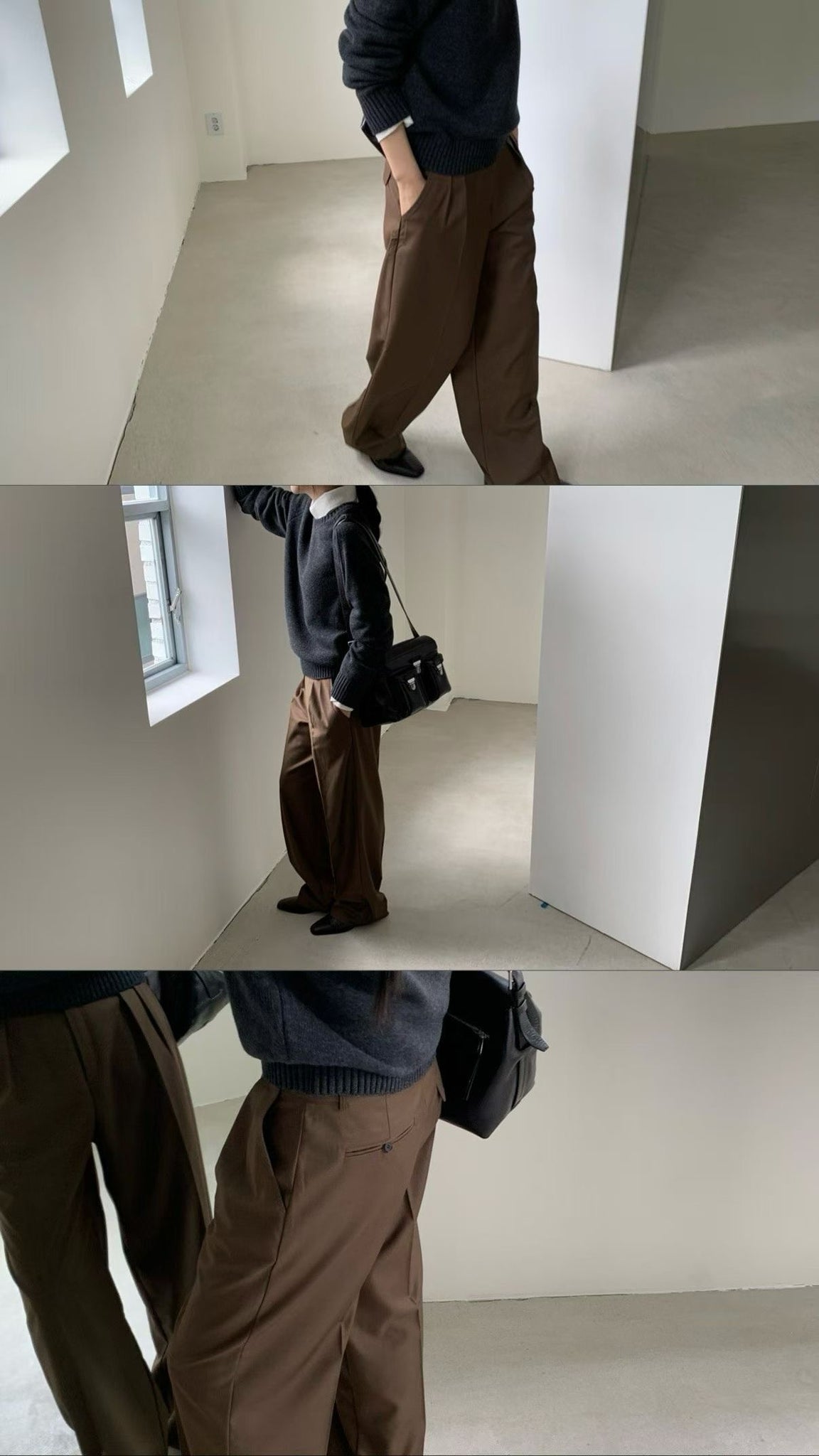 Asymmetric Back Pocket Tailor Pants (9-11Sep超抵價$468, 之後批發價$498)