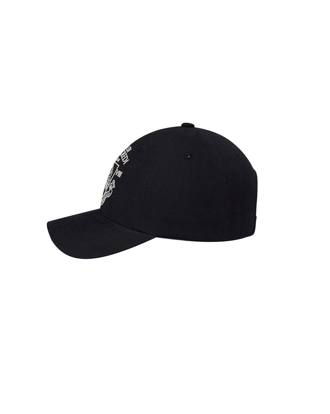 CAP ALUMNI EMBLEM BLACK IVORY