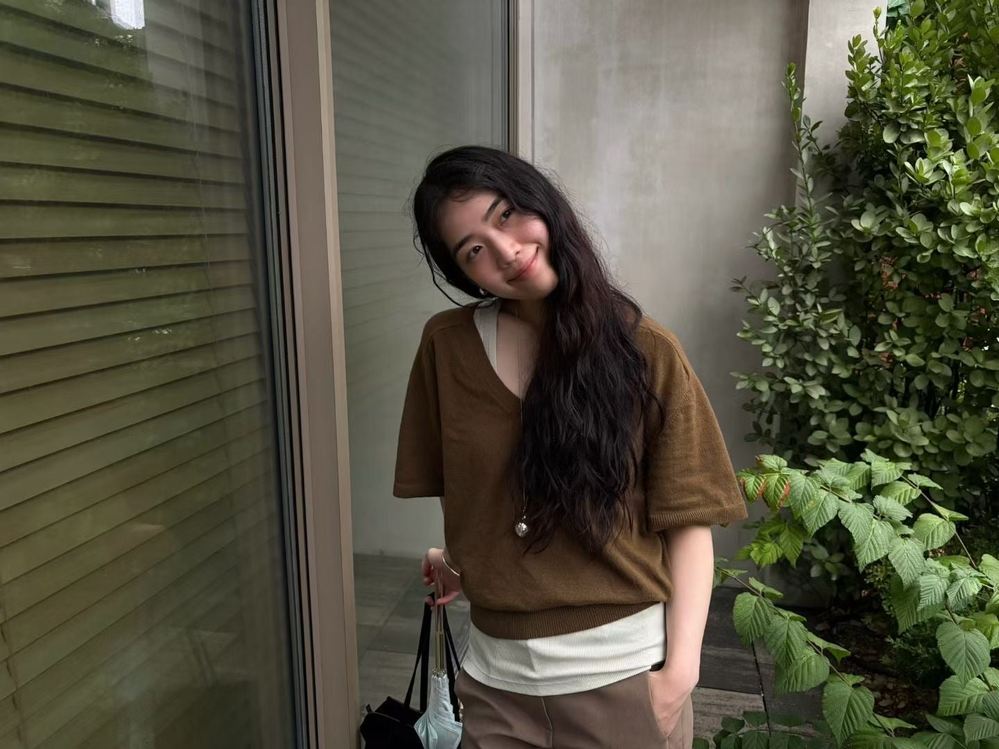 Premium V Neck Short Sleeve Knit Top (9-11Sep超抵價$428, 之後批發價$468)