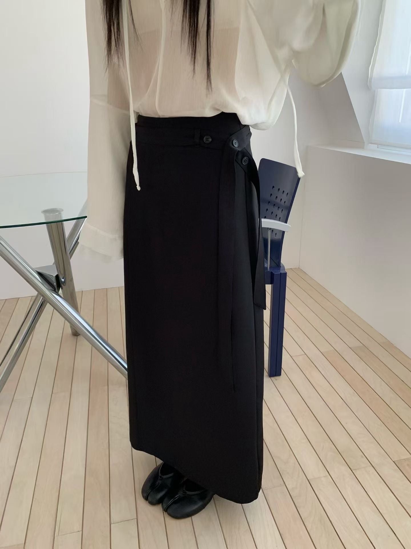 Stylish Button Skirt