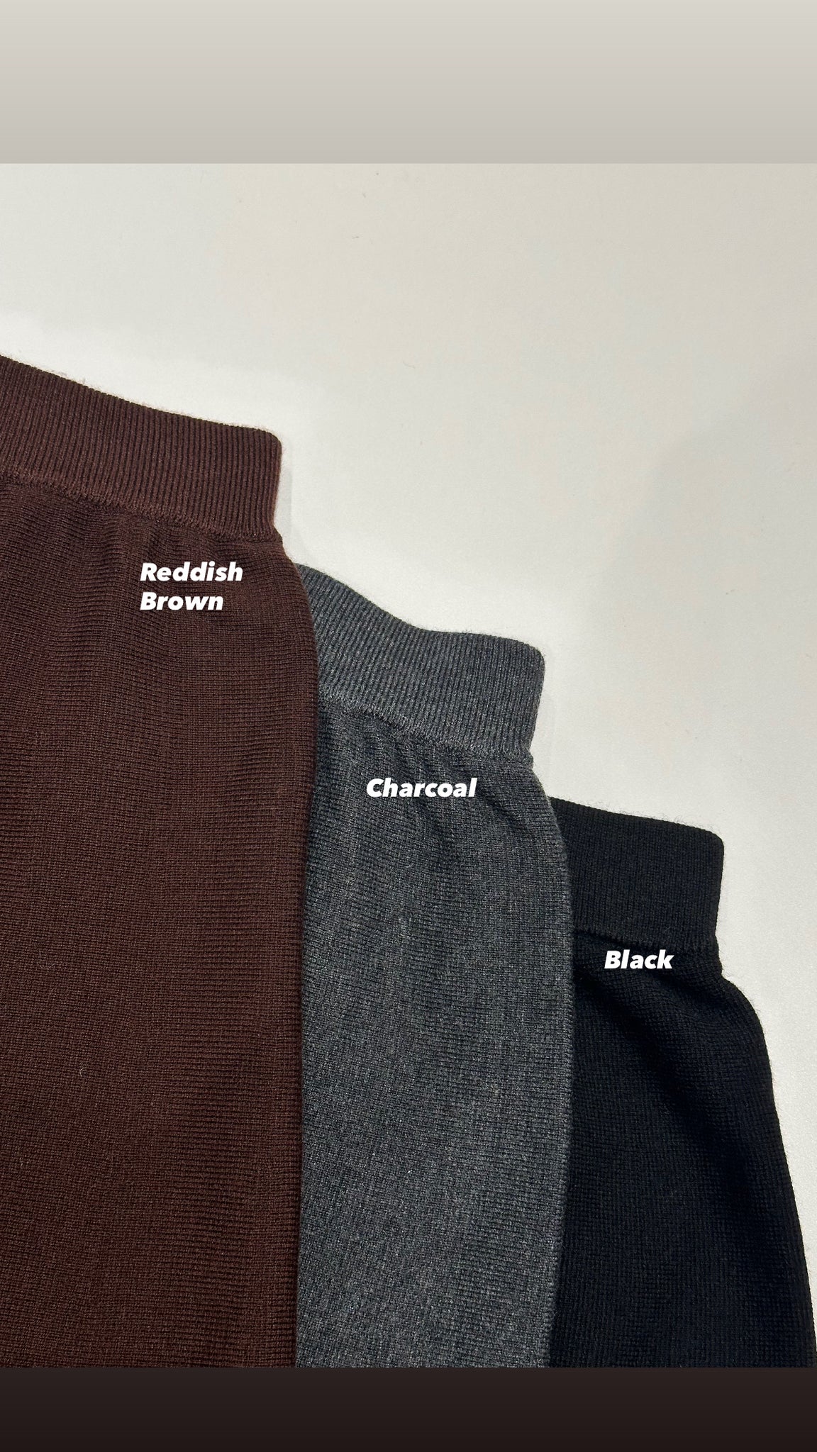 Deluxe Flare Knit Skirt