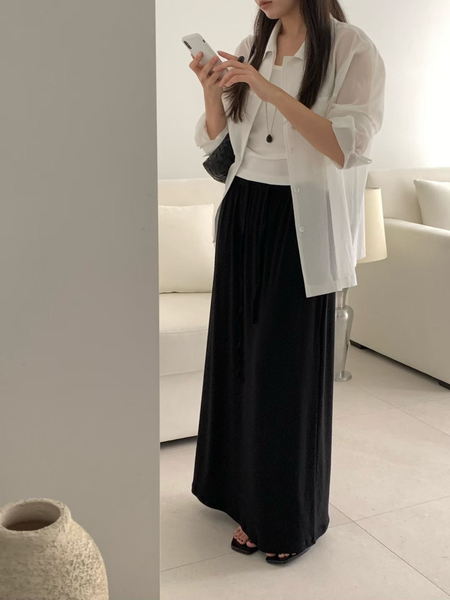 See Through Double Pocket Shirt (限時超抵快閃價$398至今晚23:59, 19-20Jul 超抵價$428, 之後批發價$468)
