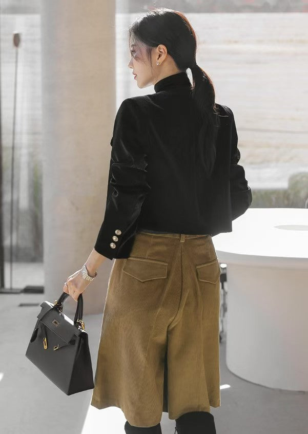 Corduroy Bermuda Shorts