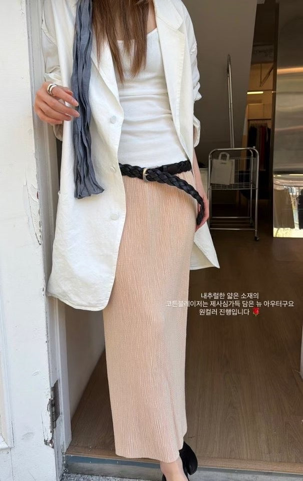 Must Have Daily Ribbed Pencil Skirt (29Apr-1May $398, 之後批發價$428）