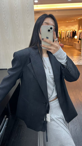 AHM Double Collar Blazer