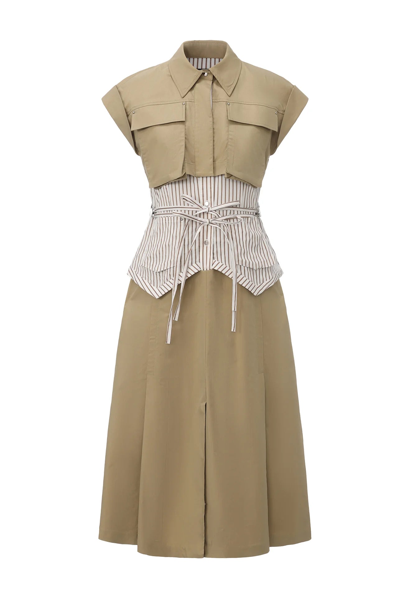 Layers Shirting Dress