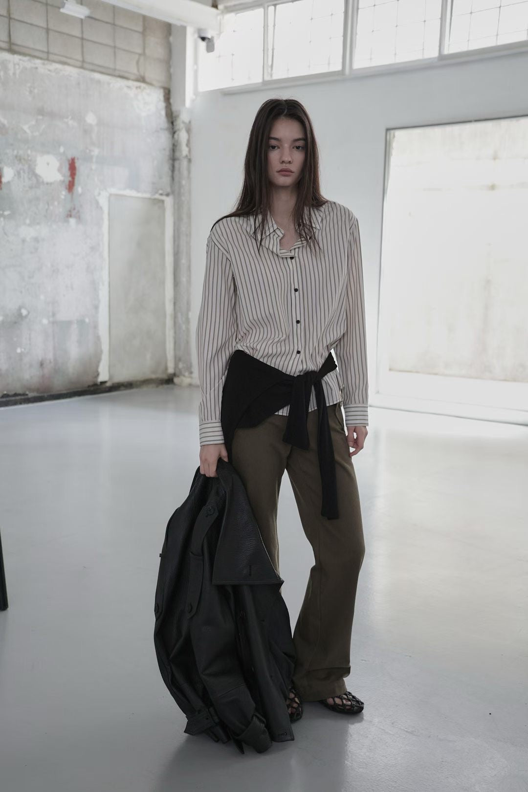Stitched Stripe Shirt