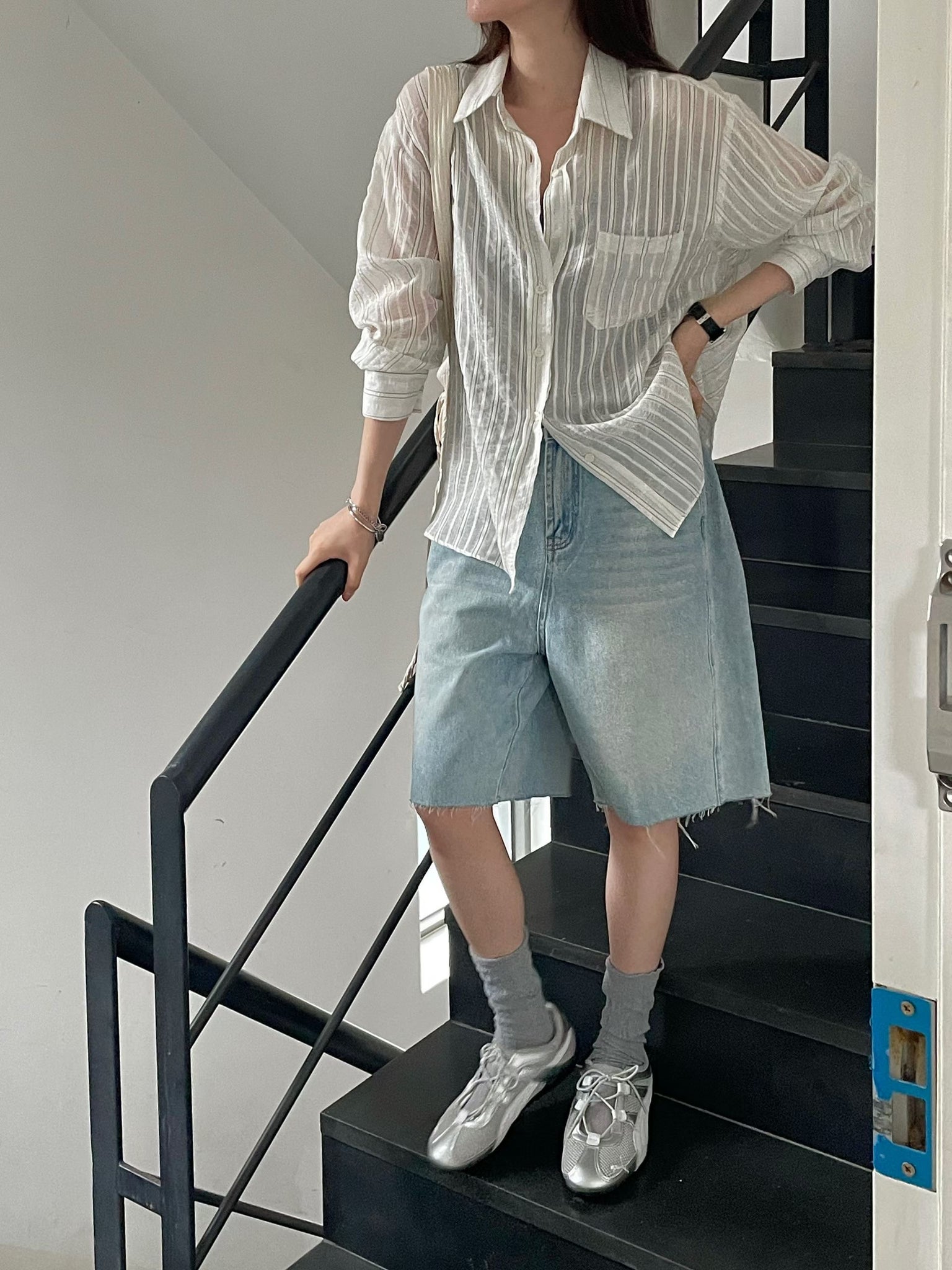 Summer Stripe Shirt (18-20Jul 超抵價$398, 之後批發價$448)