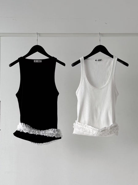 Roll Up Lace Vest