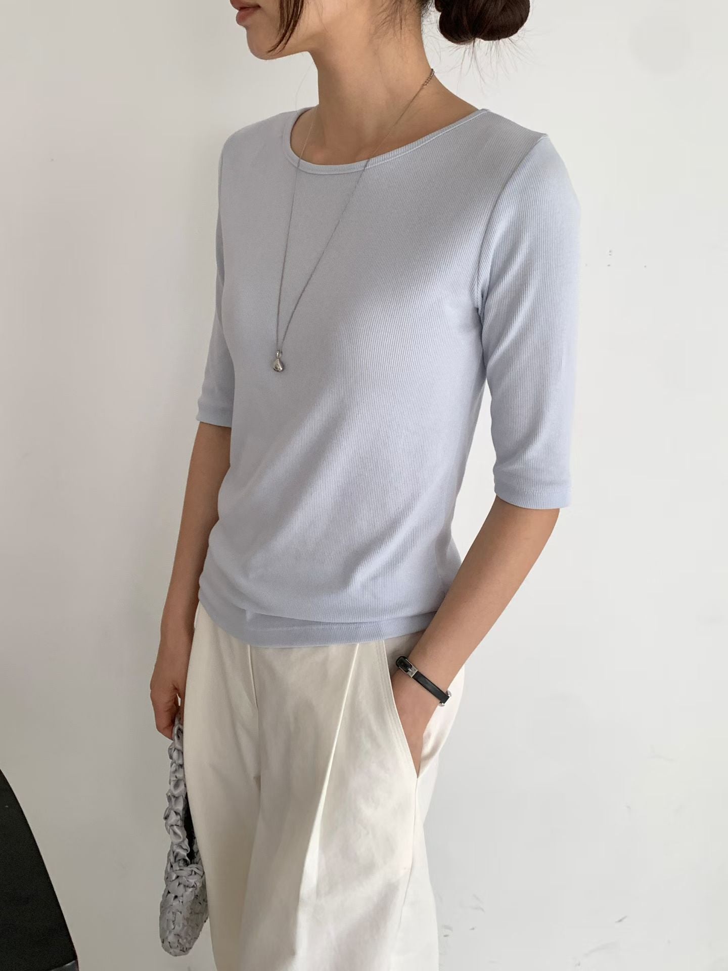 Super Nice Collar & Sleeve Tee (加購$168)