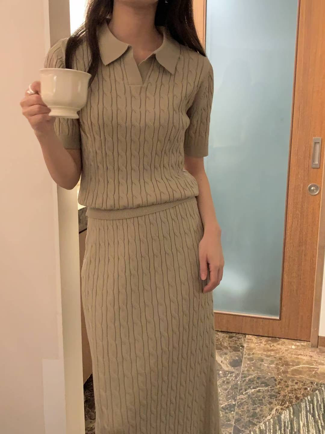 Must Buy Cable Knit Set