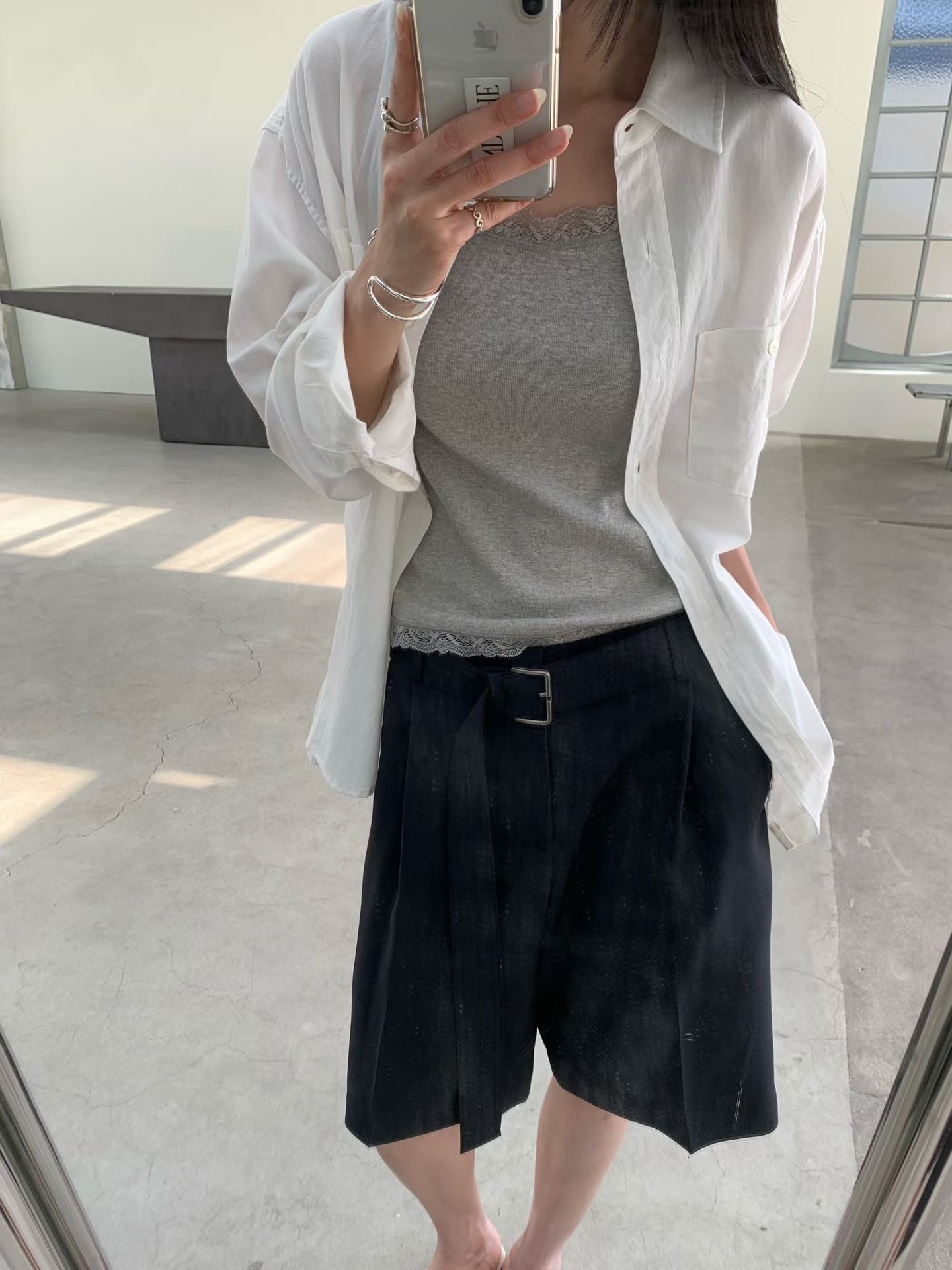 Must Buy Quality Belt Summer Shorts
