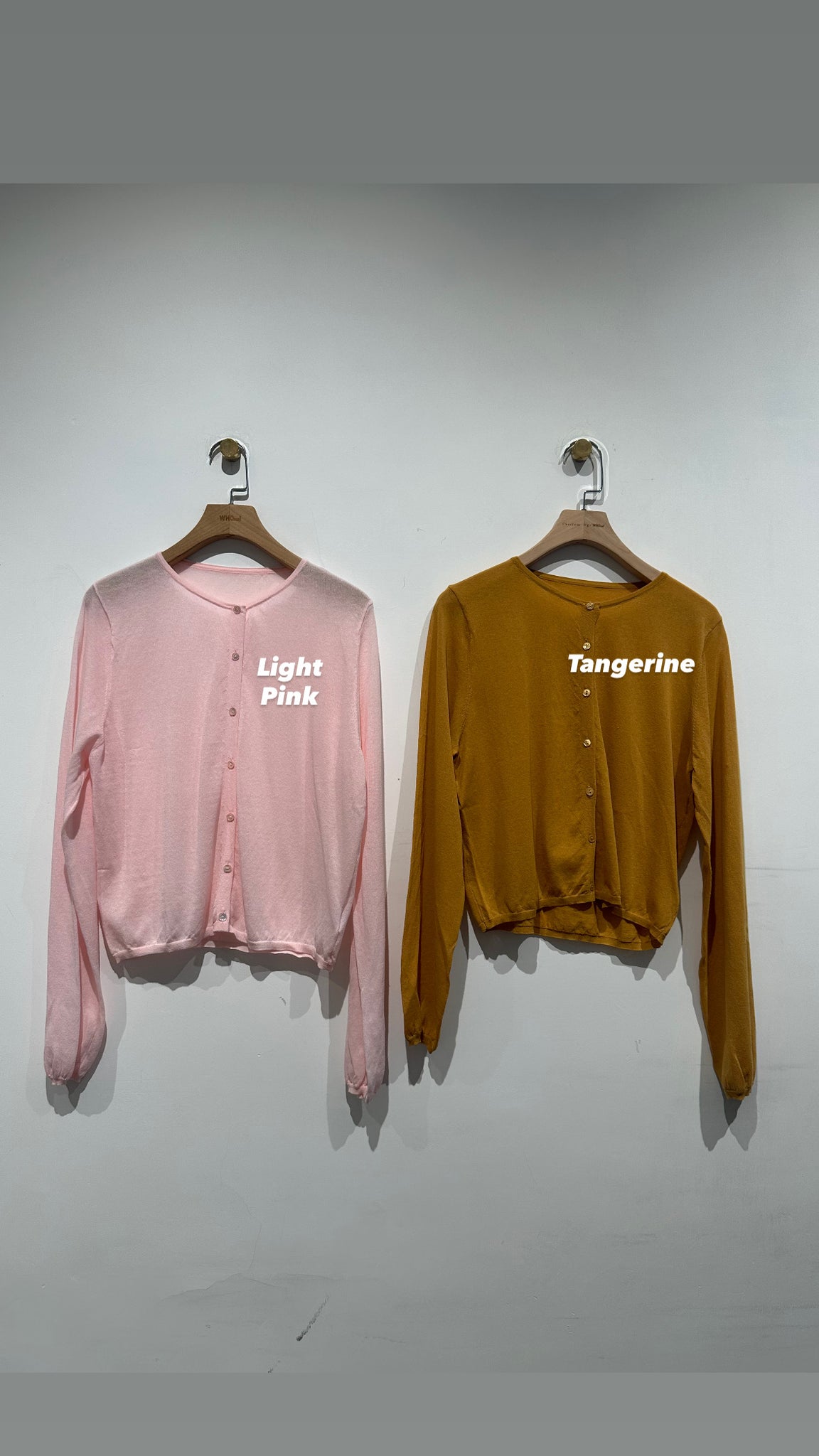 Thick Sleeve Cool Cardigan (5-6Jun 超抵價$268, 之後批發價$298)