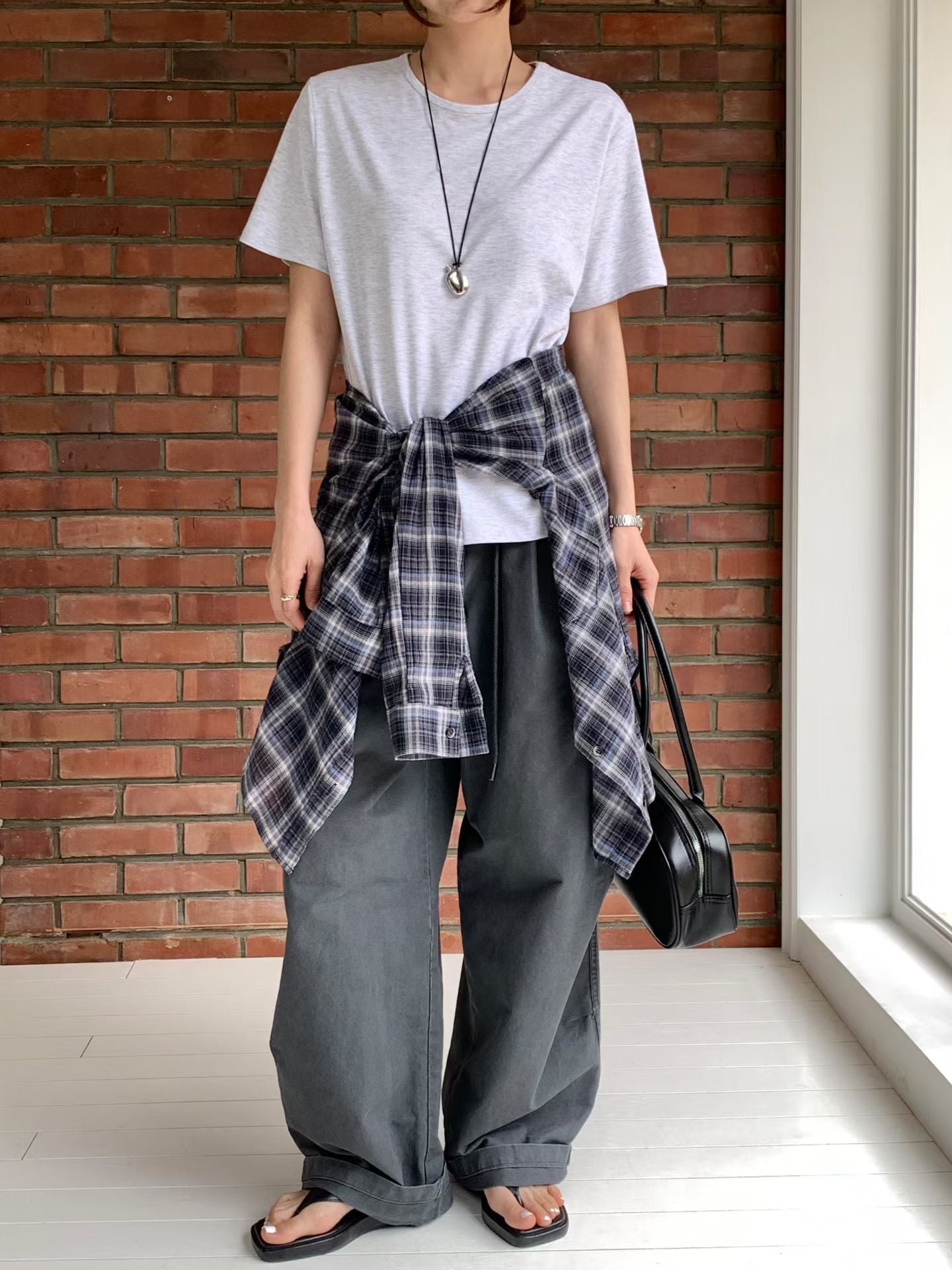 Back Seam Oversize Tee (加購$178)