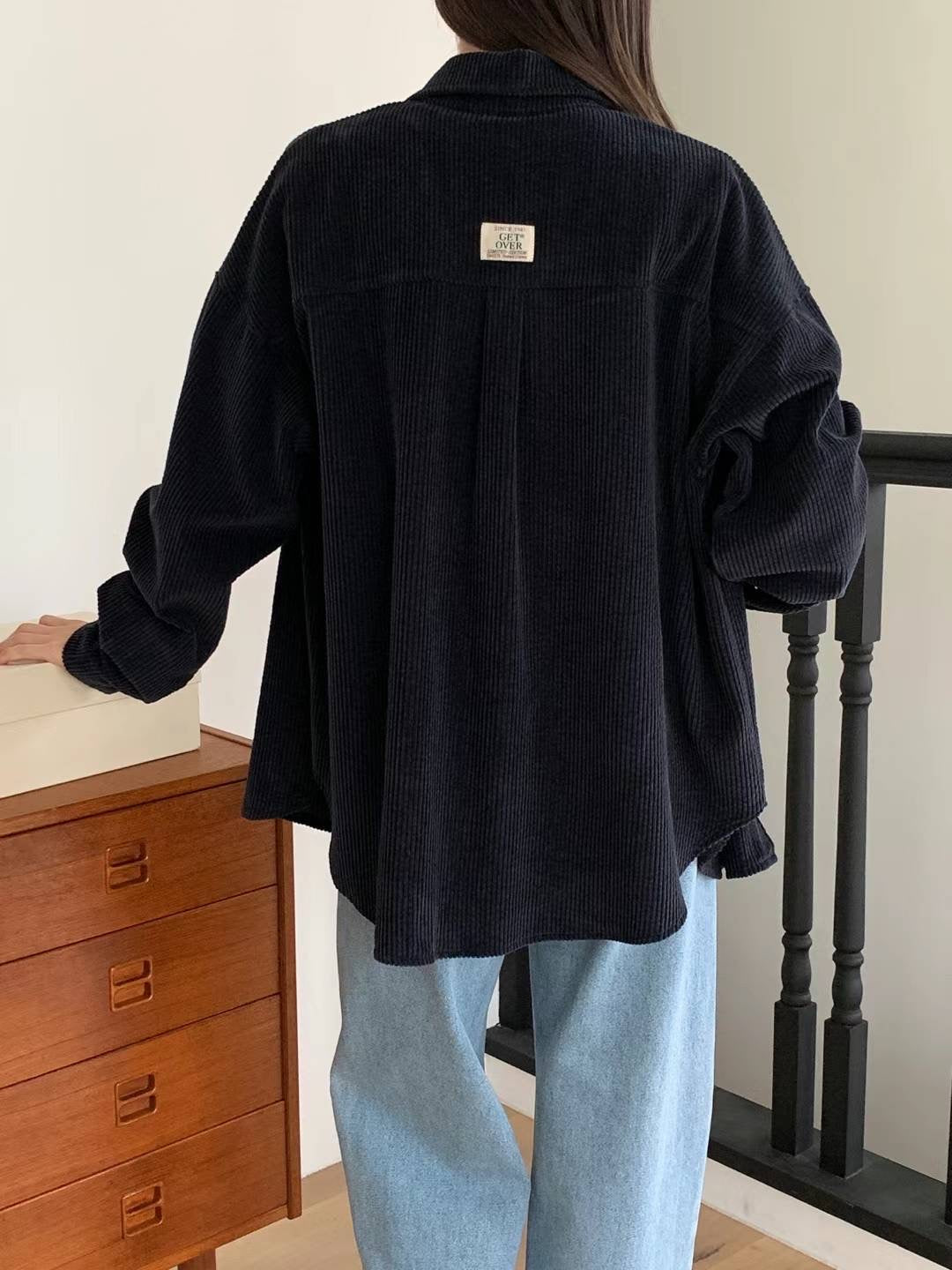 Corduroy Oversize Shirt