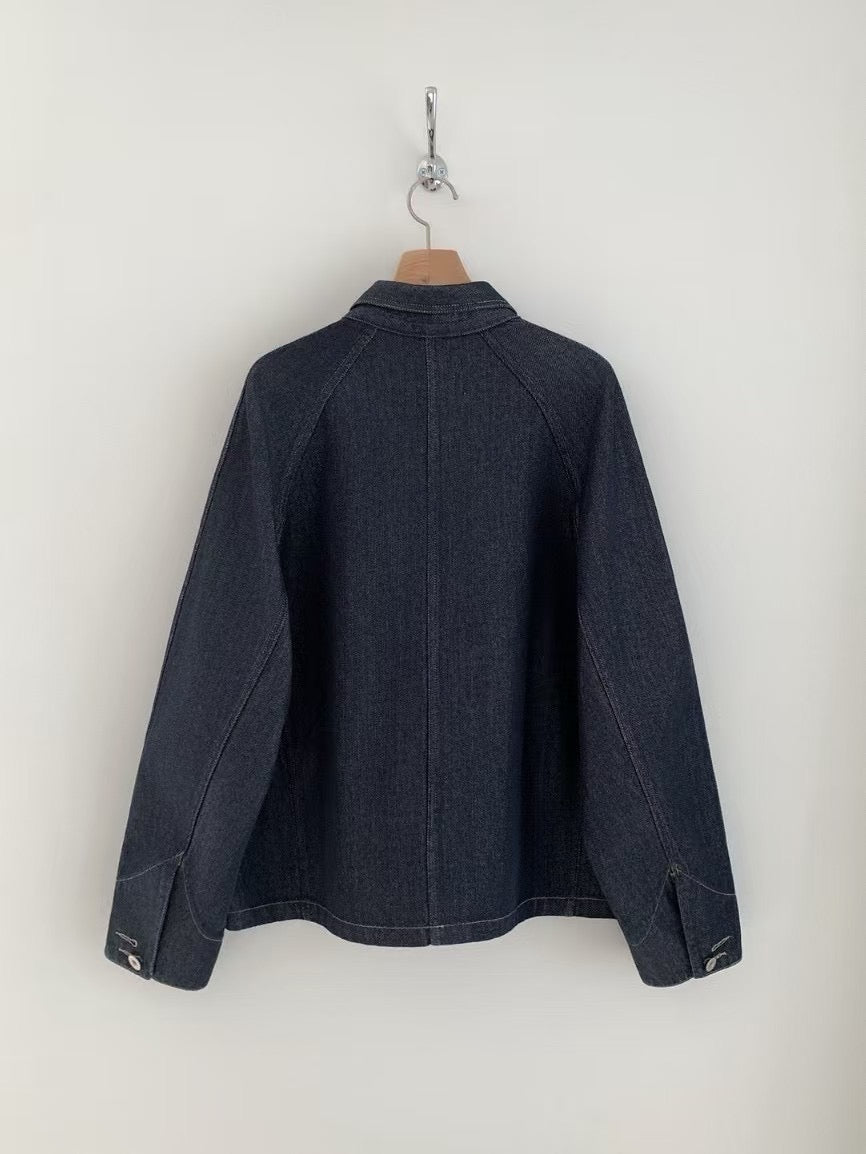 Non Fade Unwashed Denim Jacket