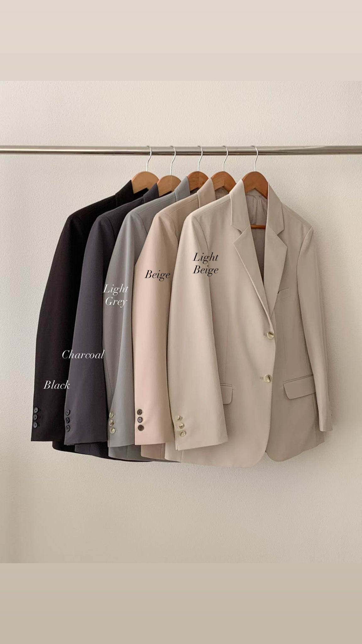 Premium Spring Blazer (4-5Mar $668, 之後批發價$698）