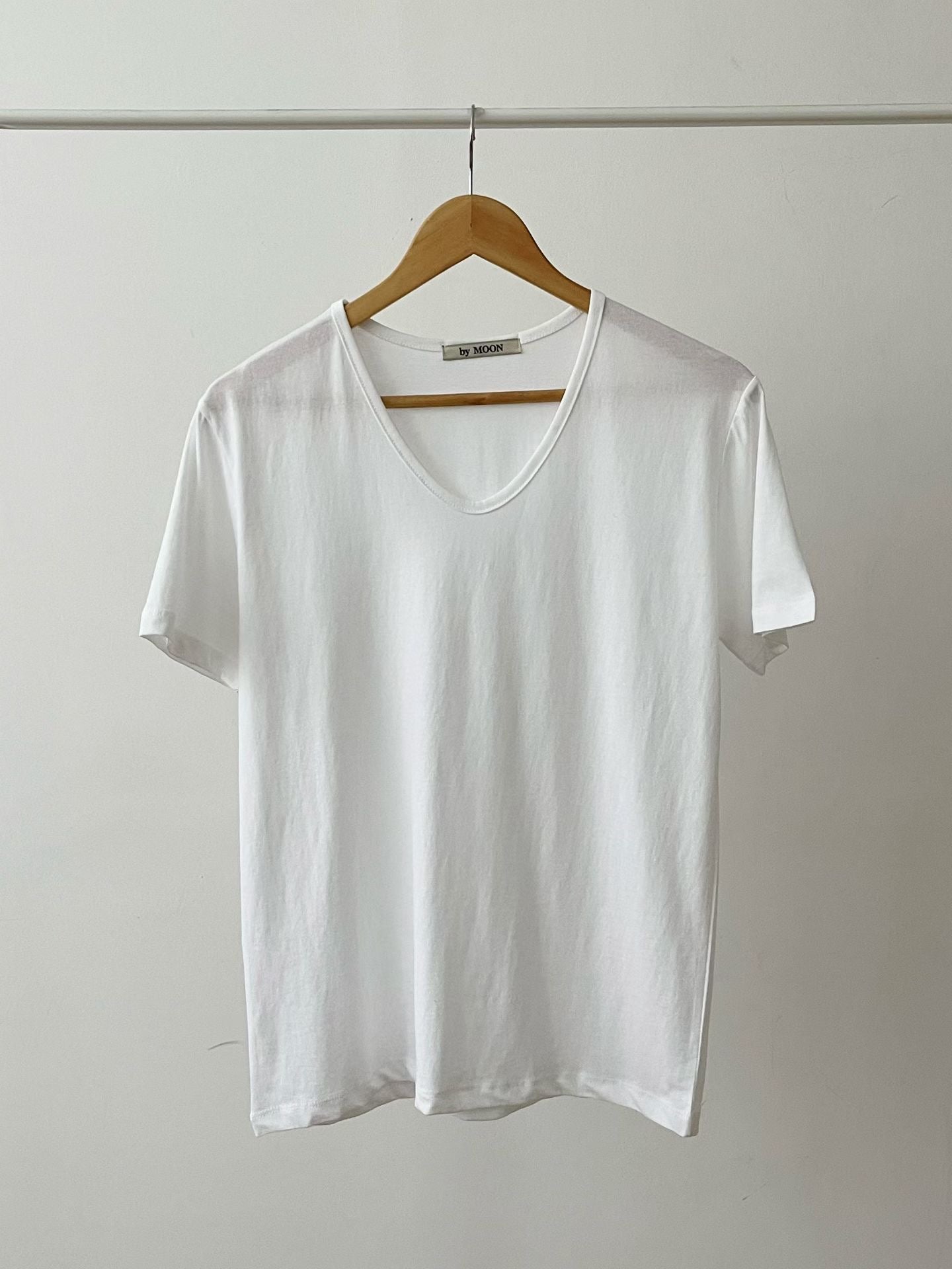 Oversize Low U Cotton Tee (加購$178）