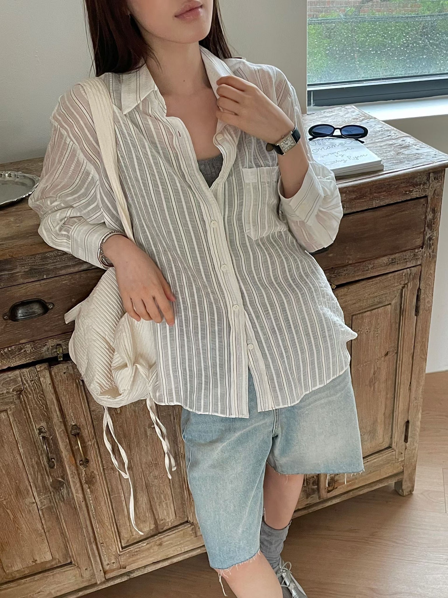 Summer Stripe Shirt (18-20Jul 超抵價$398, 之後批發價$448)