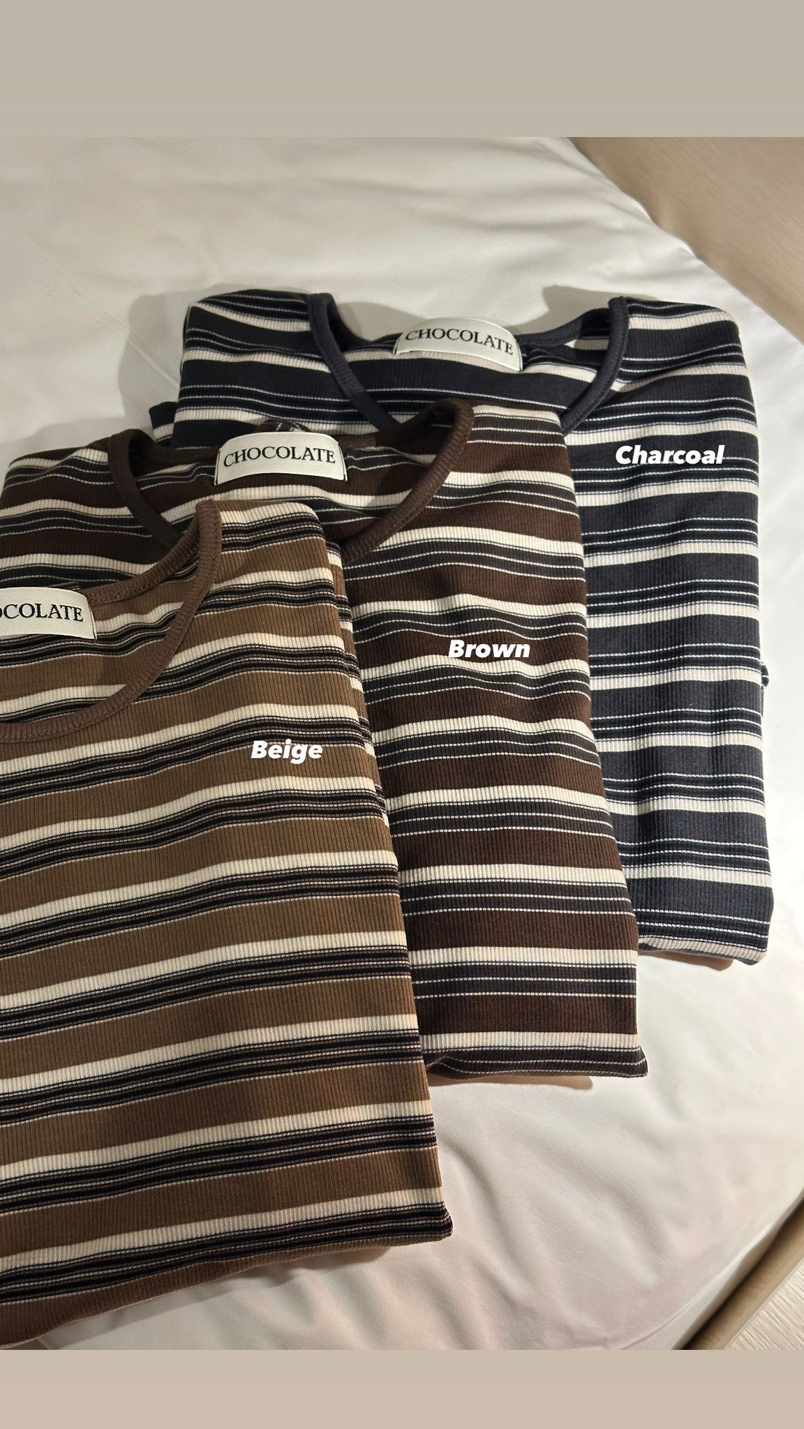 Choco Stirpe Tee (26-28Nov $198, 之後批發價$228）