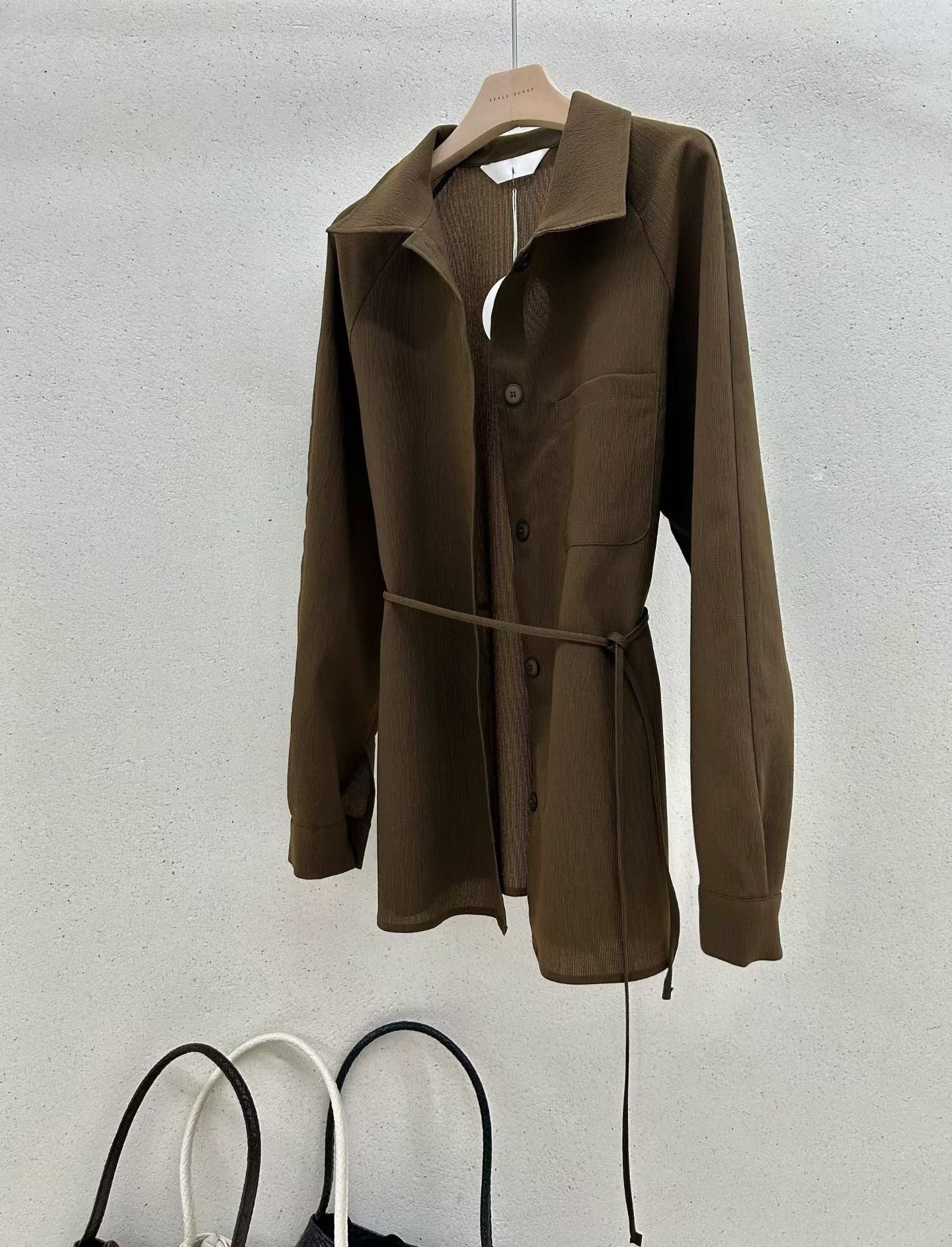 Textured Shirt Jacket